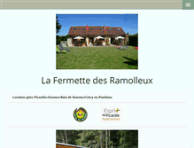 Tablet Screenshot of gite-baiede-somme.com